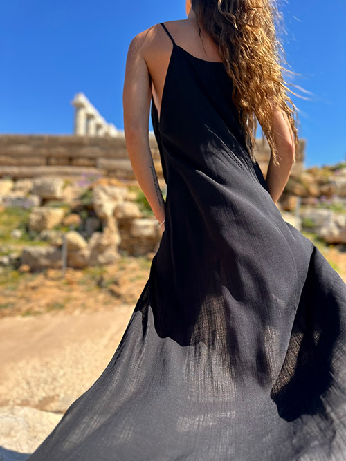 Φόρεμα μαύρο Genesis